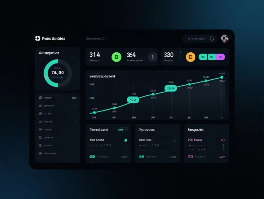 实时比分与赛事追踪界面示意图