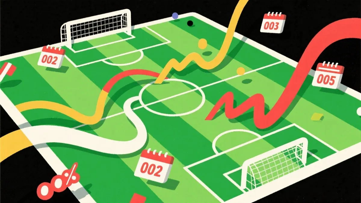 战术板与赔率曲线叠加的概念图，用规则与动机解释盘口波动